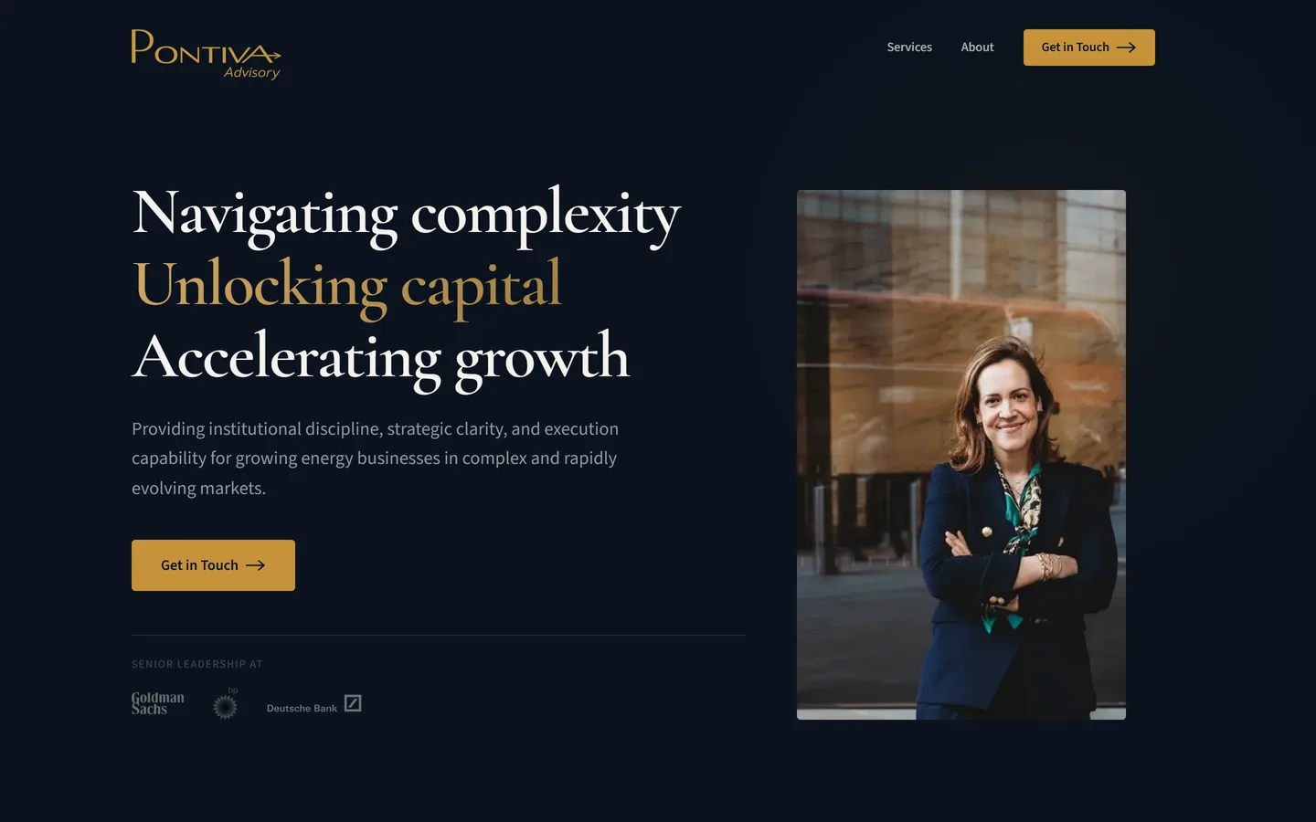Pontiva Advisory — screenshot