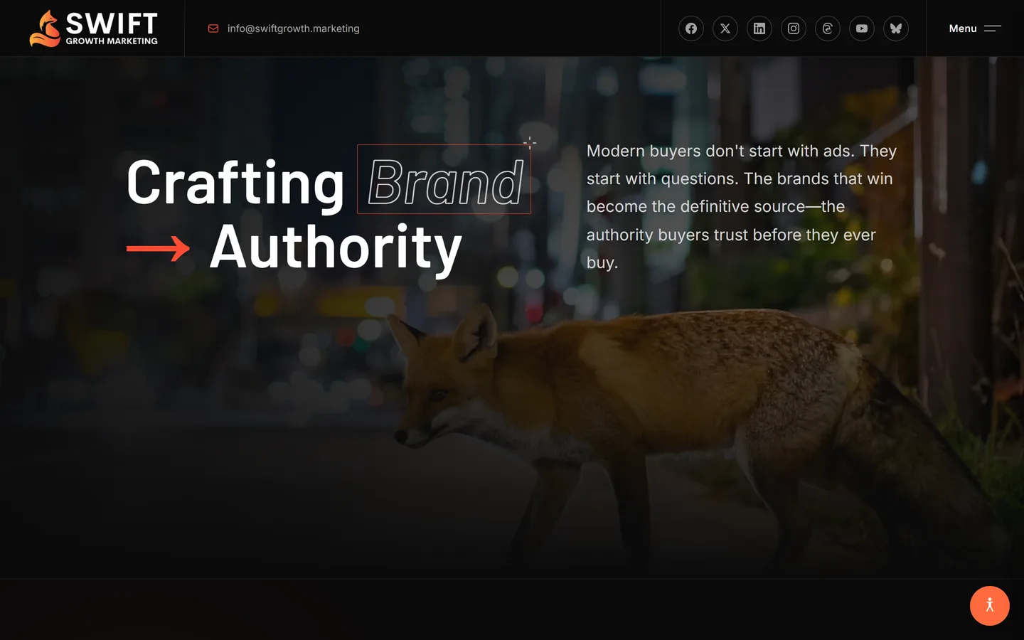 Swift Growth Marketing — screenshot