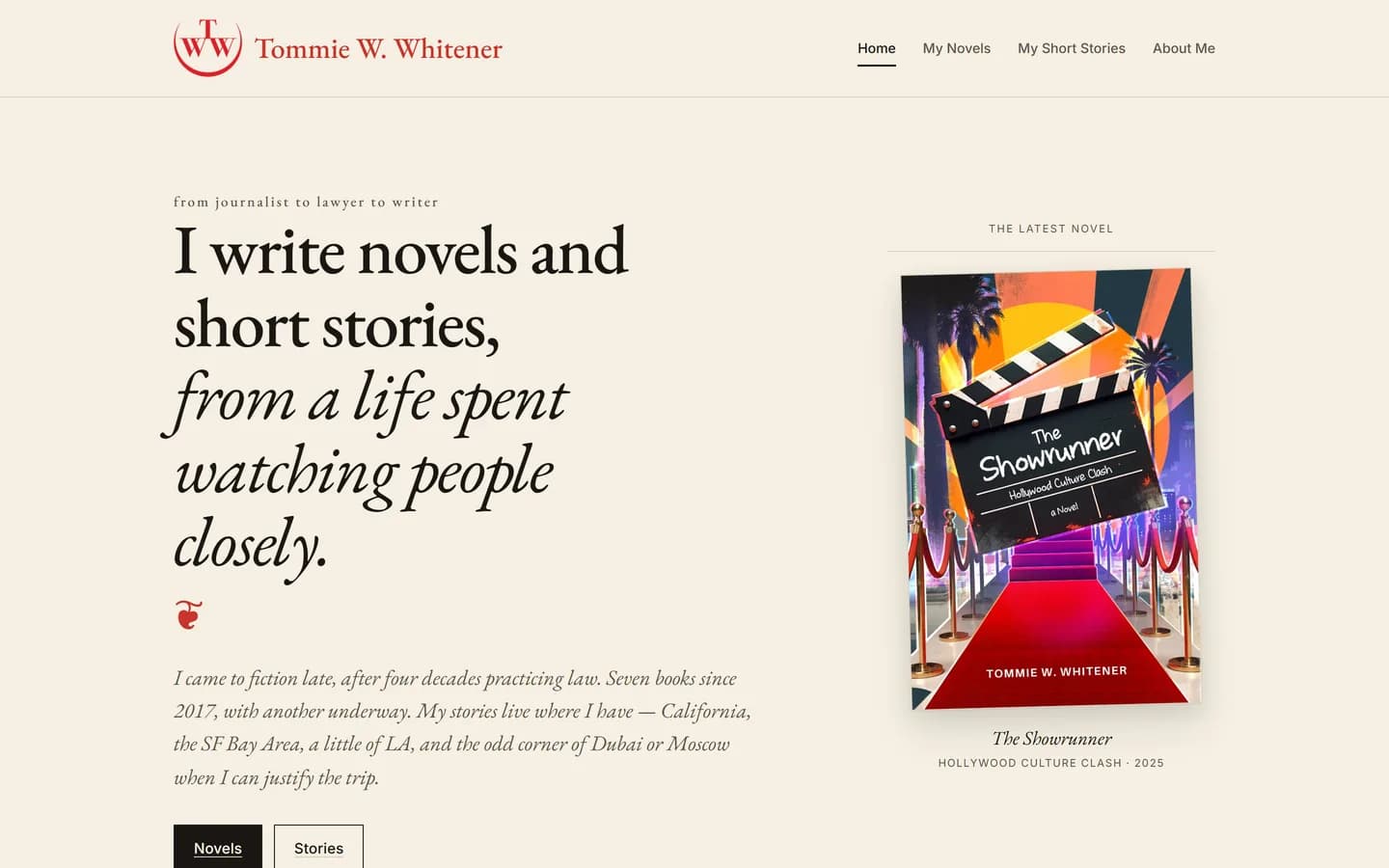 Tommie W. Whitener — screenshot